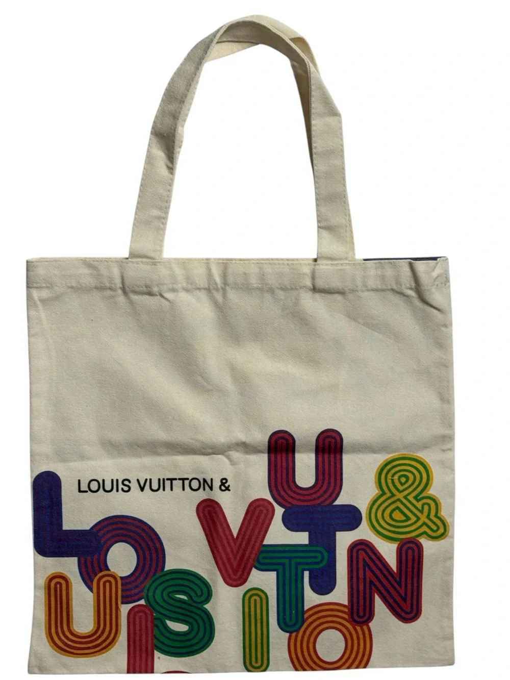 Louis Vuitton Shenzhen Exhibition City Guide Canvas Tote Bag Limited Edition